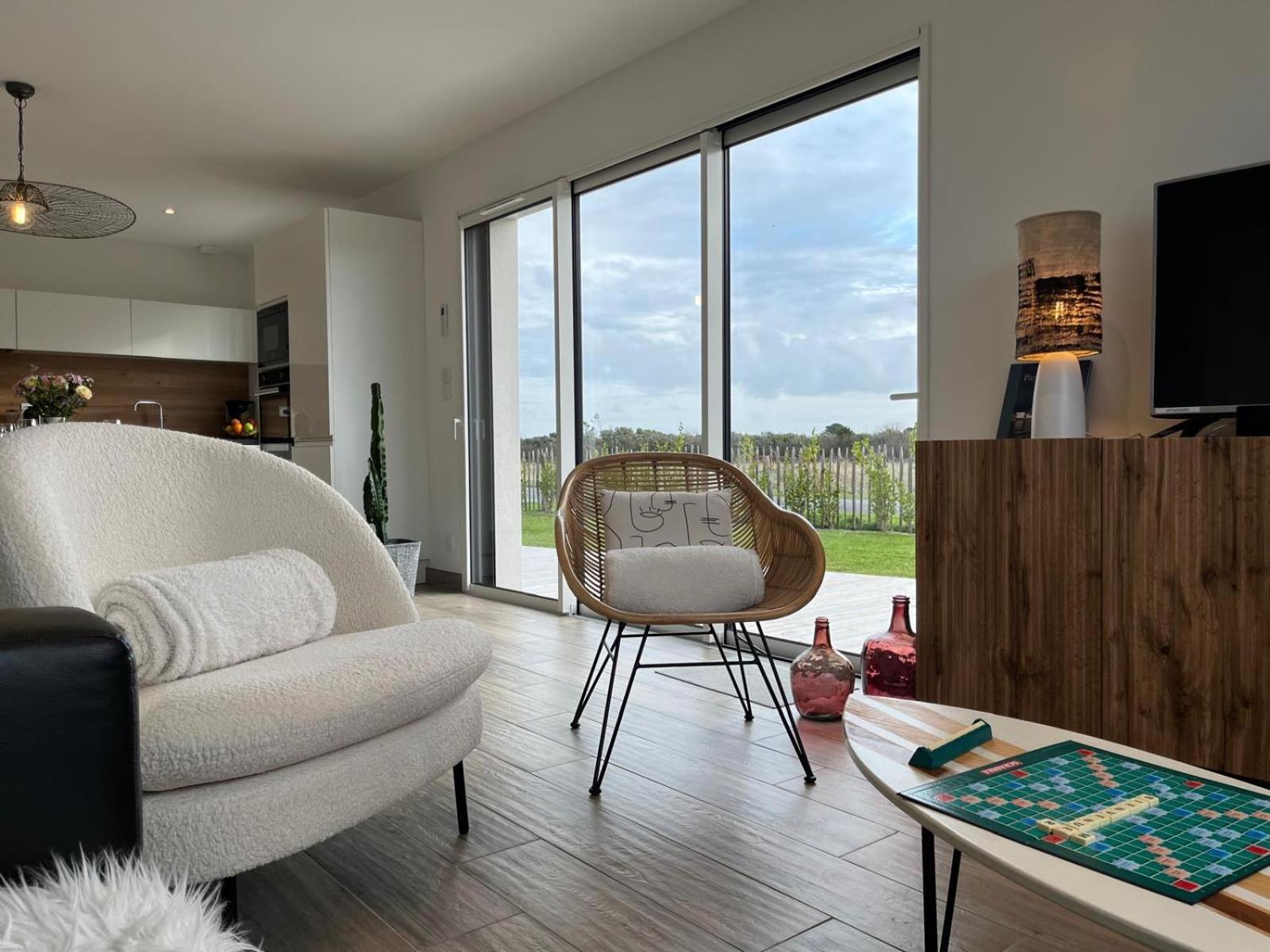 Villa Ty Plad, Penmarcʼh Kültér fotó